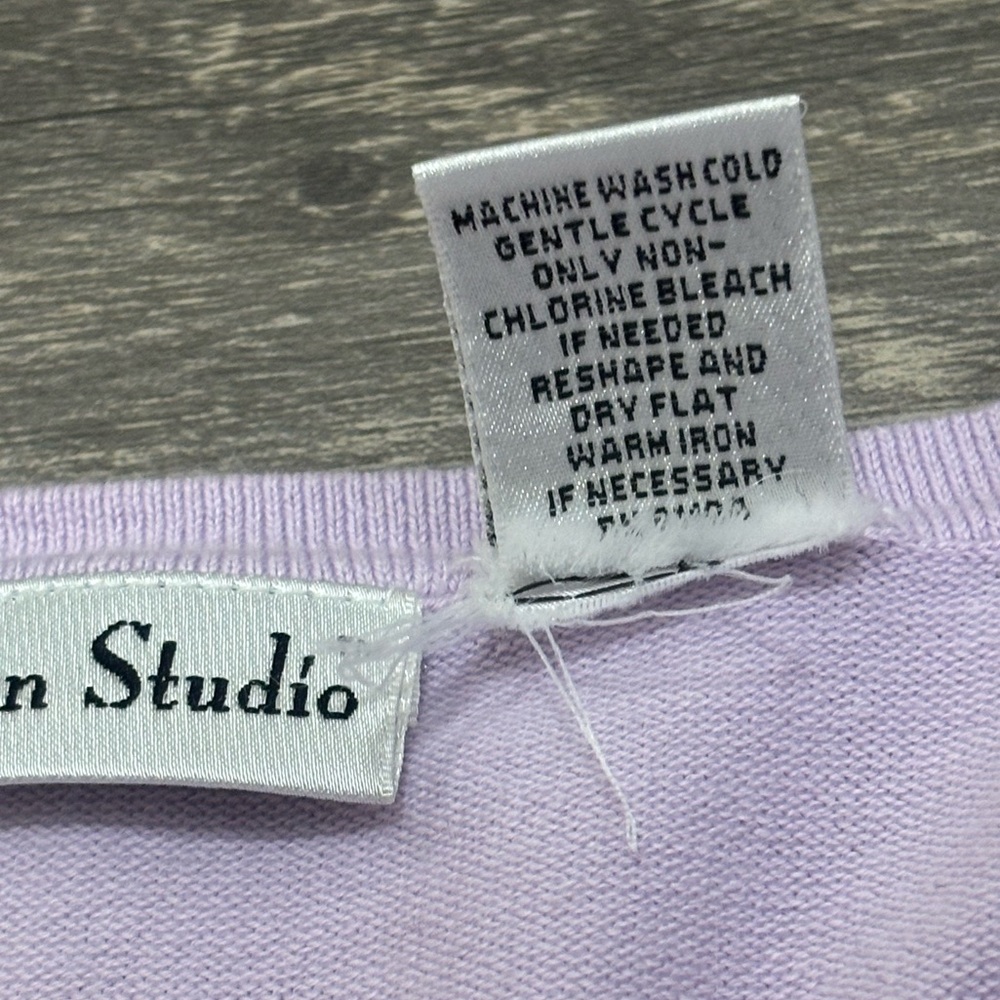 Madison Studio Women’s Sleeveless Sweater Plus Size 1X EUC - Picture 7 of 7